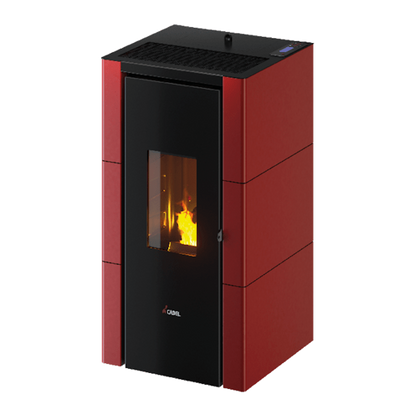 Estufa de pellet Cristal 7 Potencia 7KW