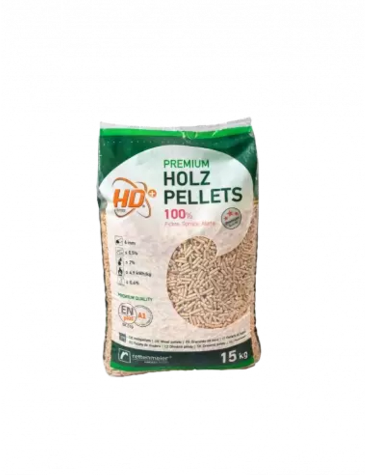 High Heat Output, Low Moisture Content, Minimal Ash Pellets - A1 Abete Holz