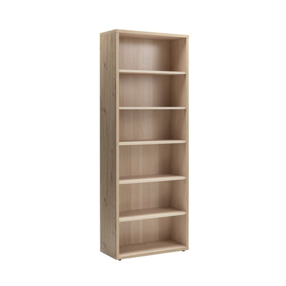 High library with 5 adjustable shelves - Dimensions: 217.20x81.60x35.70 cm