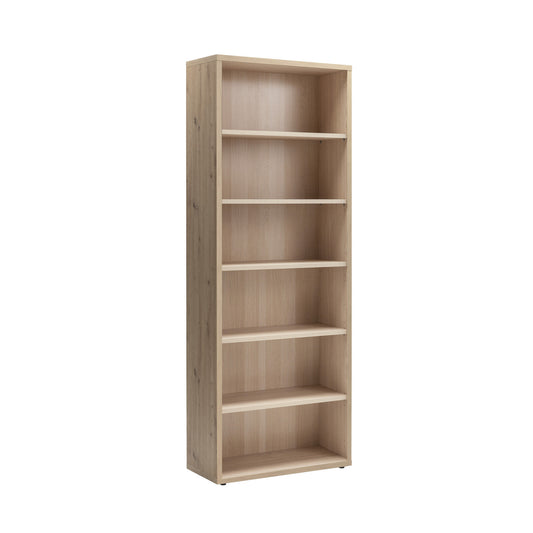 High library with 5 adjustable shelves - Dimensions: 217.20x81.60x35.70 cm