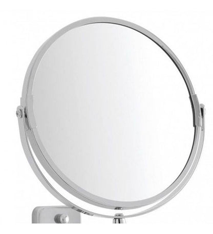 Chrome wall mirror d:17cm