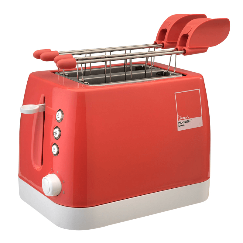 Toaster mit Pantone-Edelstahlzange | Iperbriko