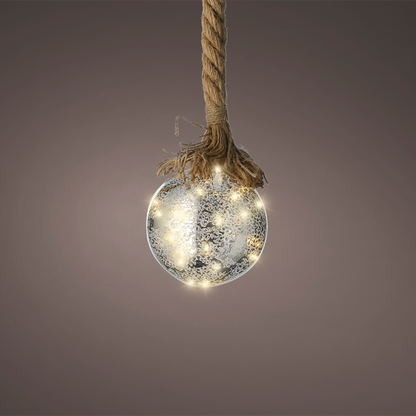 Sfera 15 LED D10 cm x H8 cm