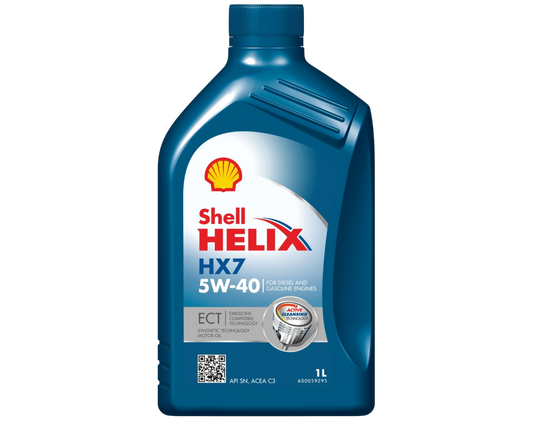 Aceite de motor Shell Helix HX7 5W-40 1L
