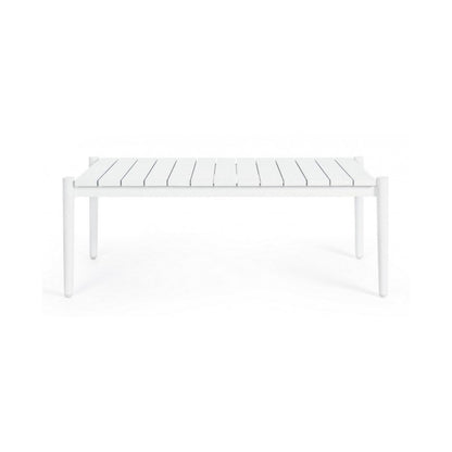Calypso white coffee table 110x60 cm