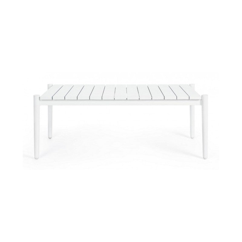 Calypso white coffee table 110x60 cm