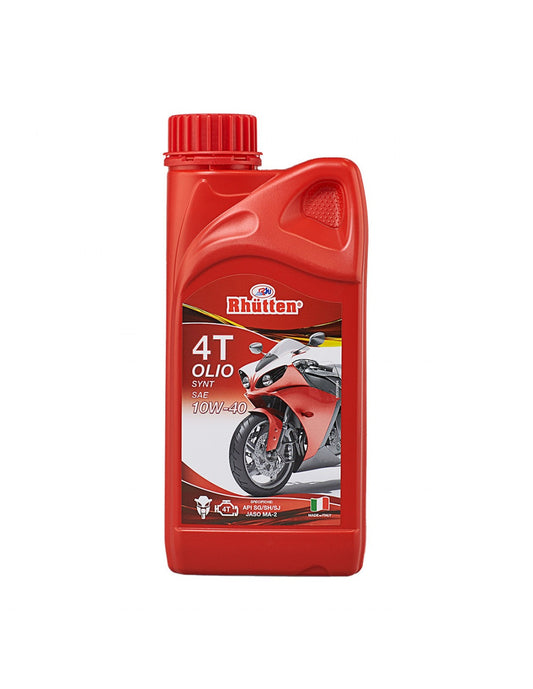 Aceite Moto Rhutten 4T Synt de 1L - Protección y Rendimiento para tu Motor de 4 Tiempos