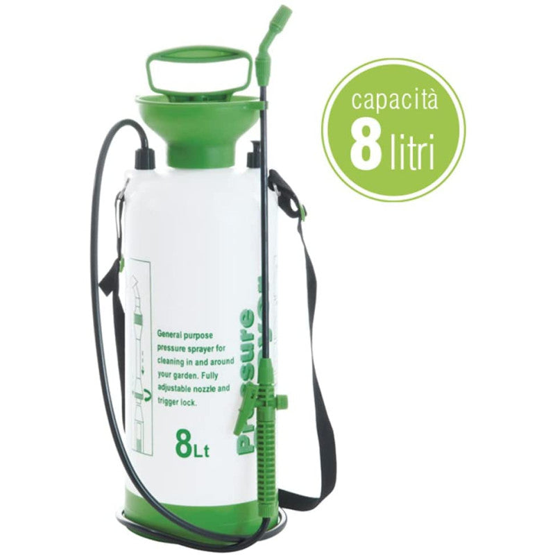 Drucksprüher für Gartenarbeit mit Pflanzensprüher 18x56x18 cm