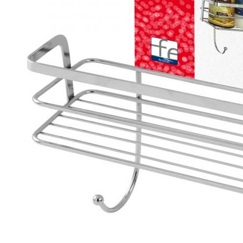 Rechteckiges Regal mit Haken – Francy Collection