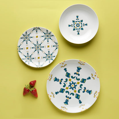 6-seat dinner service with Sorrento decoration