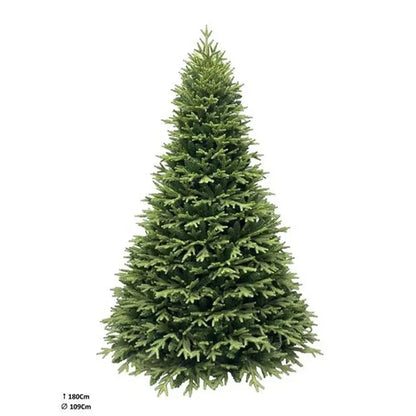 Albero di Natale Richelieu Fir verde H180 cm