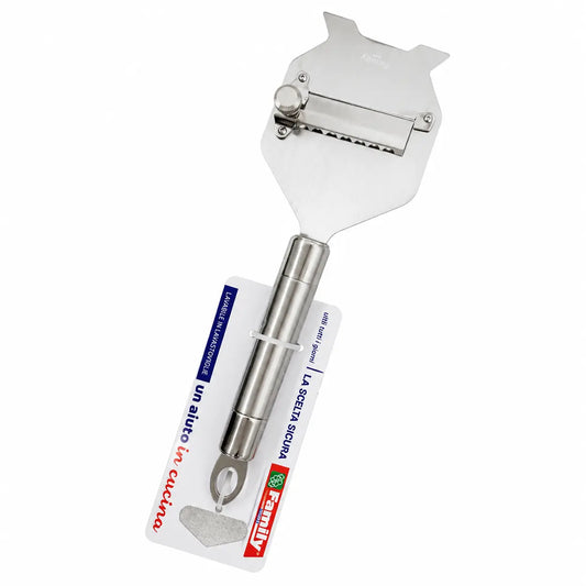 Taglia tartufi con manico in acciaio inox
