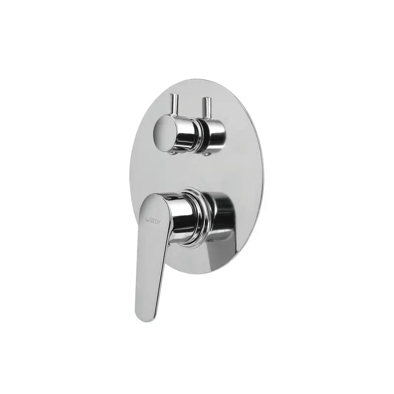 Miscelatore da incasso per doccia con deviatore Como cromo 16 x 6,4 x 6,4 cm