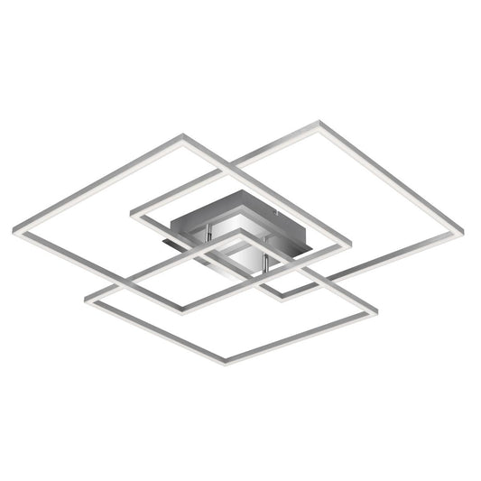 52W LED ceiling light 70x70 cm dimmable