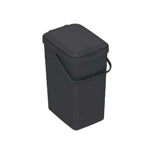Papelera Walbin gris antracita 14L