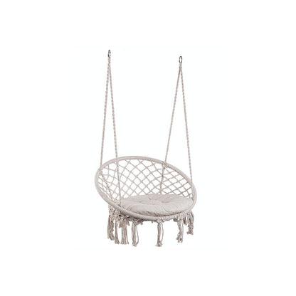 Bizzotto hanging hammock Javier white Ø80x130h