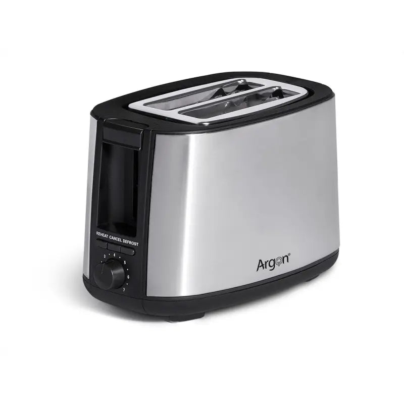 Tostadora doble en acero negro mate 750w