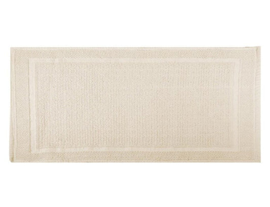 Tappeto bagno Vincent beige antiscivolo cm50x80