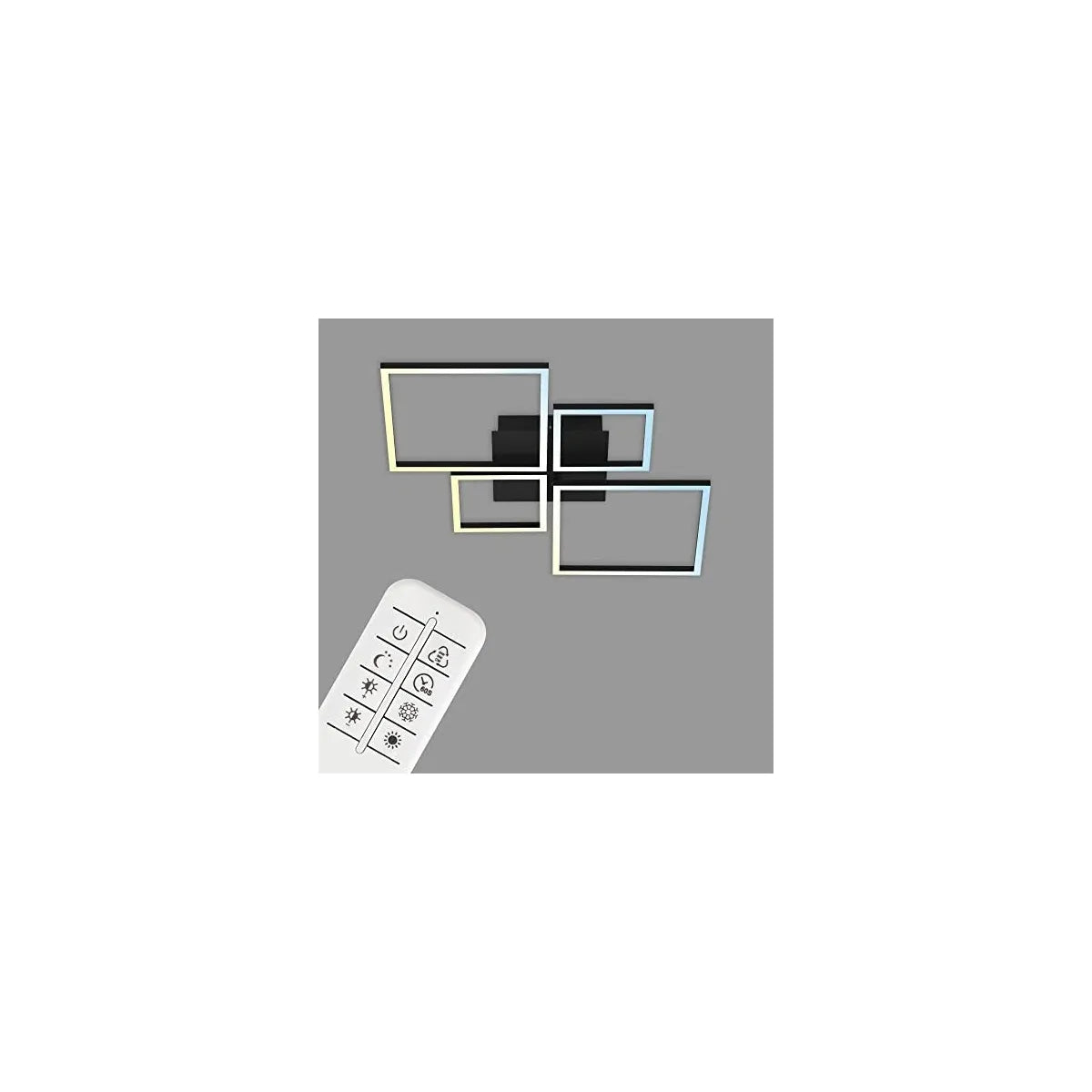 Plafón LED regulable 75x47 cm