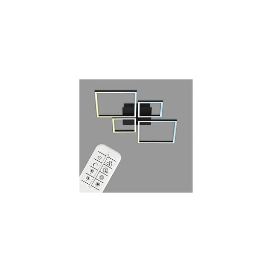 Dimmable LED ceiling light 75x47 cm