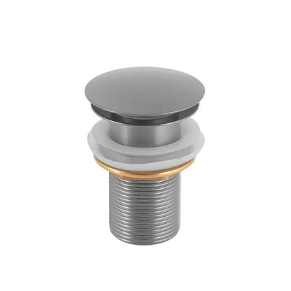 Piletta clic clac 02 in acciaio inox spazzolato universale 9-10 x 6 x 6 cm