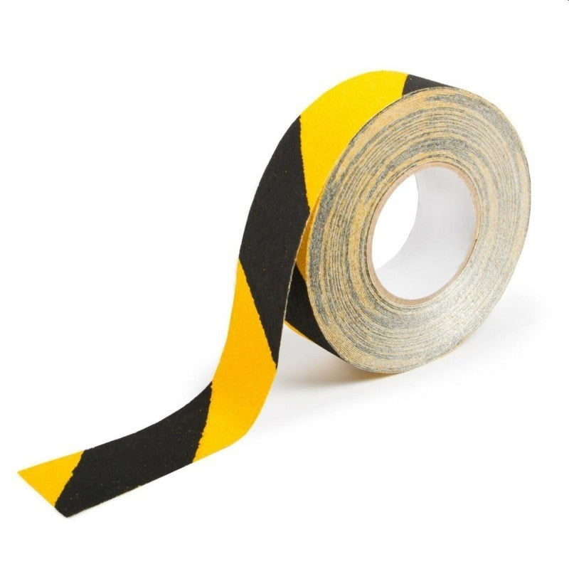 Yellow/black anti-slip adhesive tape 50 mm x 18 m