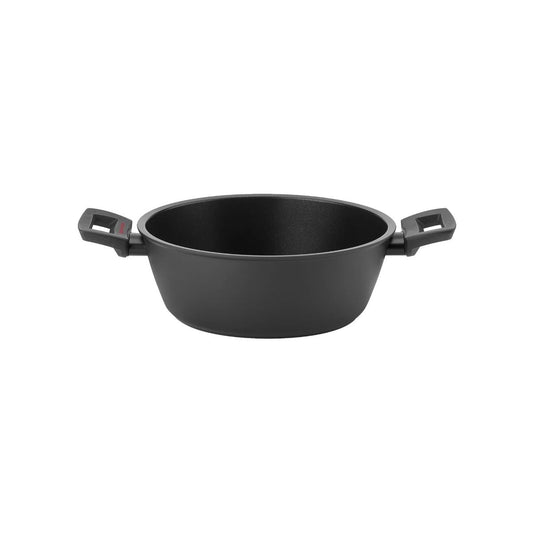 Casseruola nera con doppi manici ⌀20 cm