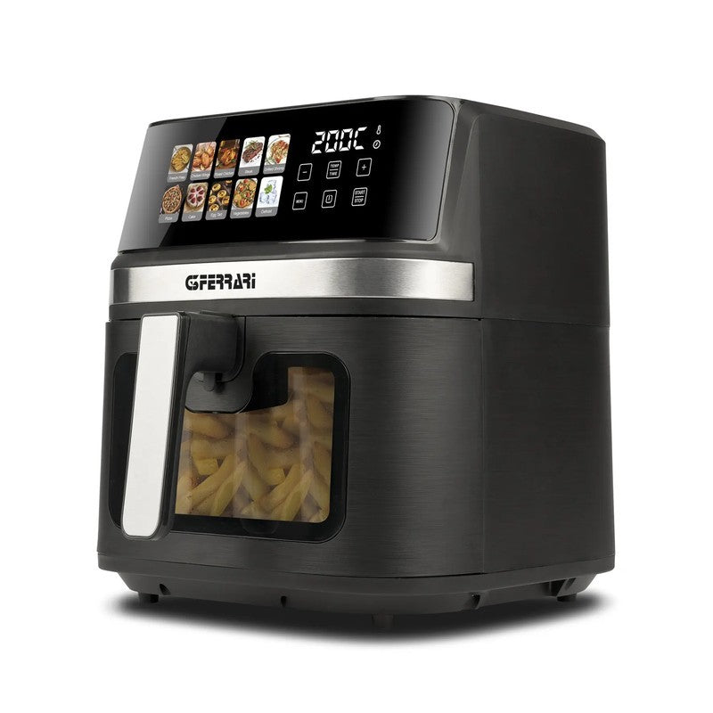 Friggisano 8L 1700W Heißluftfritteuse schwarz