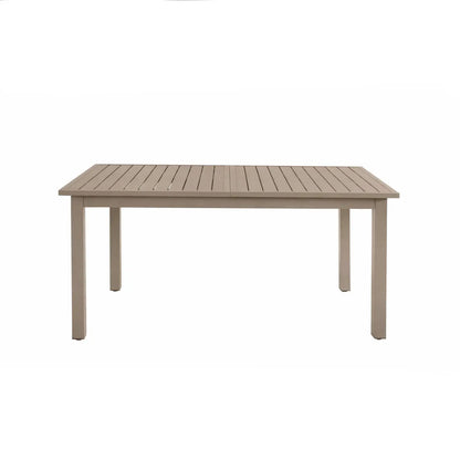 Tavolo estensibile Dedalo tortora cm 180-270x95x75h