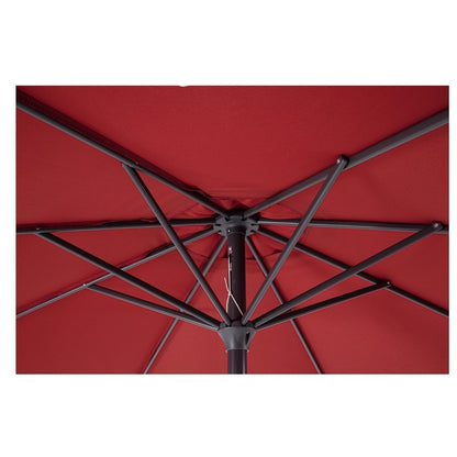 Bizzotto Kalife Regenschirm 3m Burgunderrot