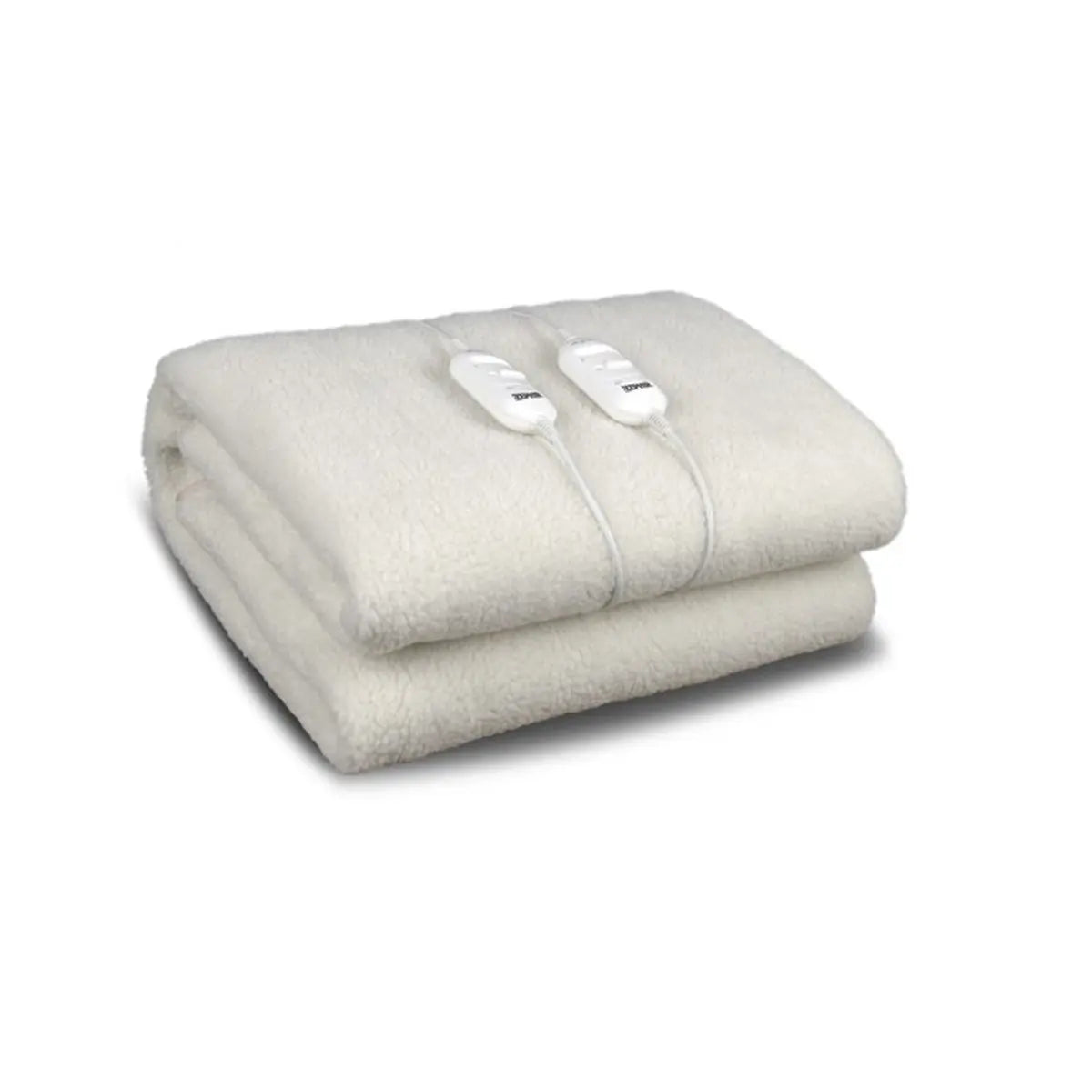 Termocoperta 2 piazze in lana sintetica con 2 livelli di potenza