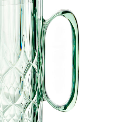 Vanity carafe with matcha green lid 1750 cc