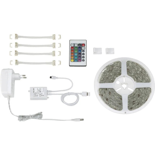 Briloner Tira LED RGB 5 metros 150 LEDs con mando a distancia