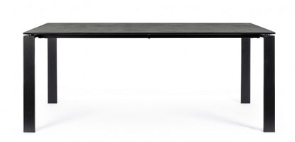 Tavolo antracite 180x90 cm in ceramica