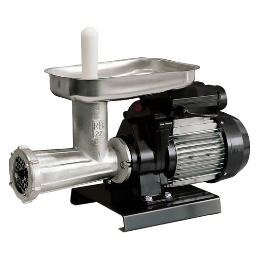 Motoriduttore Con Tritacarne Serie '20700' '20720N' N.22 - 600W Invers.Marcia