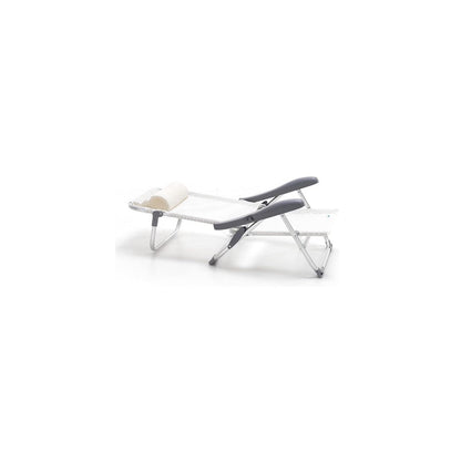 Reclining white Tahiti beach chair