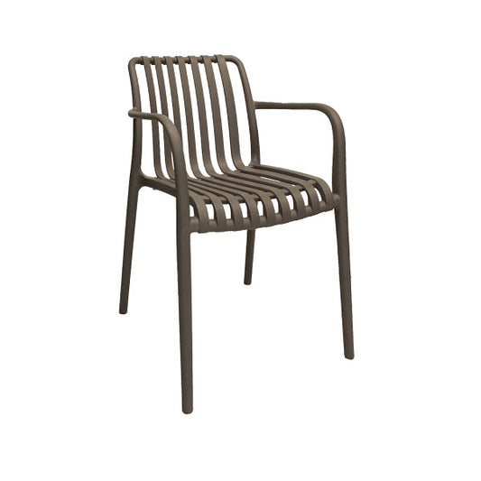 Sedia Nives tortora cm 56x42x81h