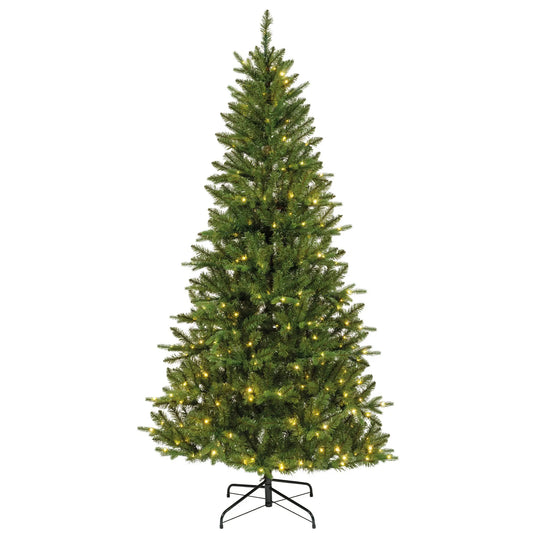 Albero di Natale Bretton Fir verde con 400 LED Ø110 × H210 cm