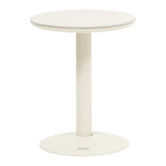 Mesa de jardín Soletia Ø40x50 cm arcilla