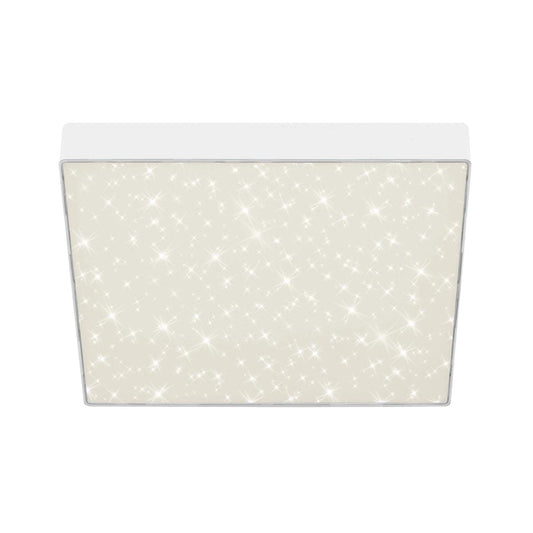 Weiße Deckenleuchte 28,7x28,7 cm 21W