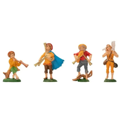 Pastore semplice per presepe H10 cm – 1 pezzo assortito