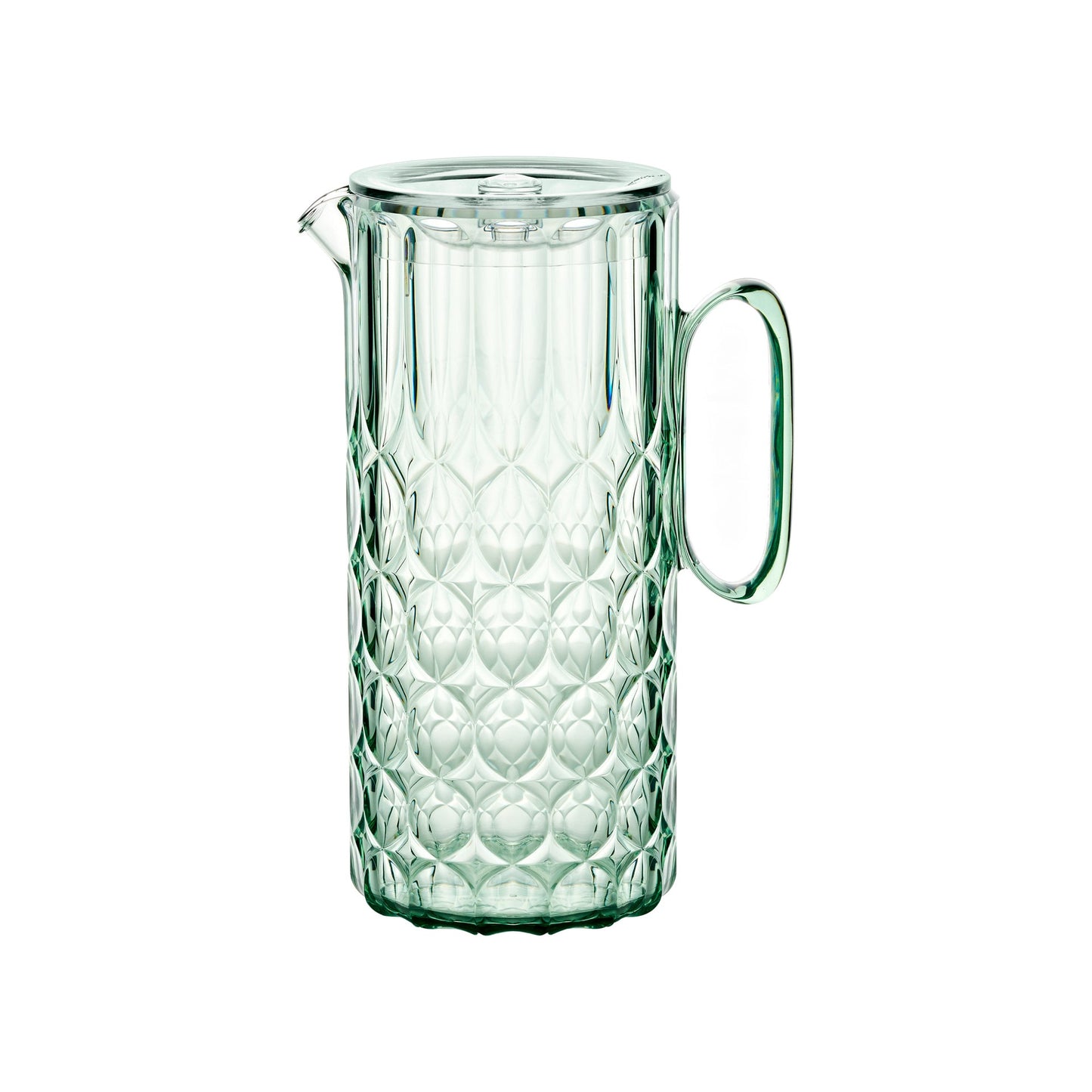 Vanity carafe with matcha green lid 1750 cc