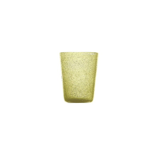Original Memento-Kiwi-Wasserbecher aus mundgeblasenem Glas, 0,25 l