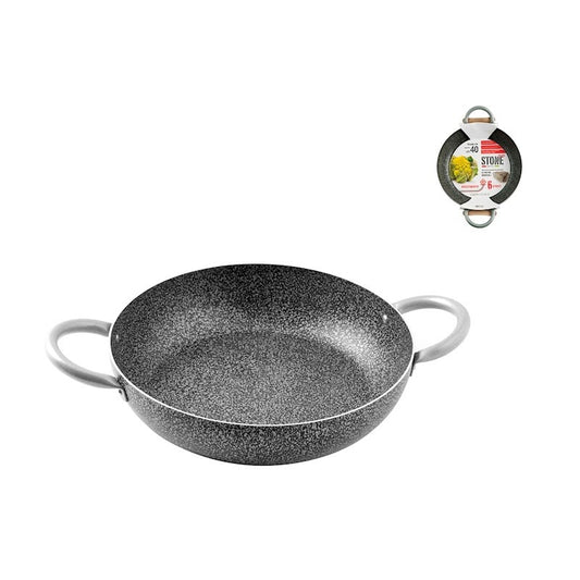 Family Stone 2-handled non-stick aluminum pan Ø 40 cm