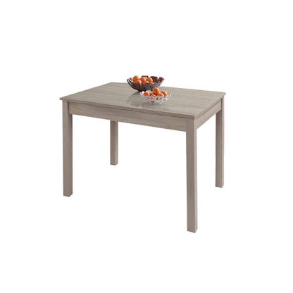 Tavolo da pranzo allungabile olmo in legno nobilitato cm 60x90-120