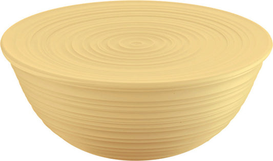 Contenitore con coperchio Tierra XL Ø 30 color giallo senape