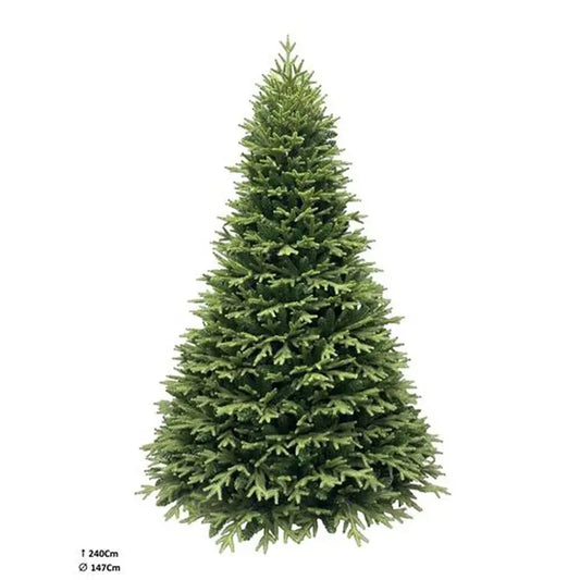 Albero di Natale Richelieu Fir verde H240 cm