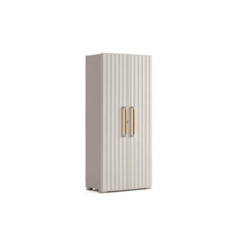 Keter Groove hoher Kleiderschrank Sand/Beige cm 80x45x180 h