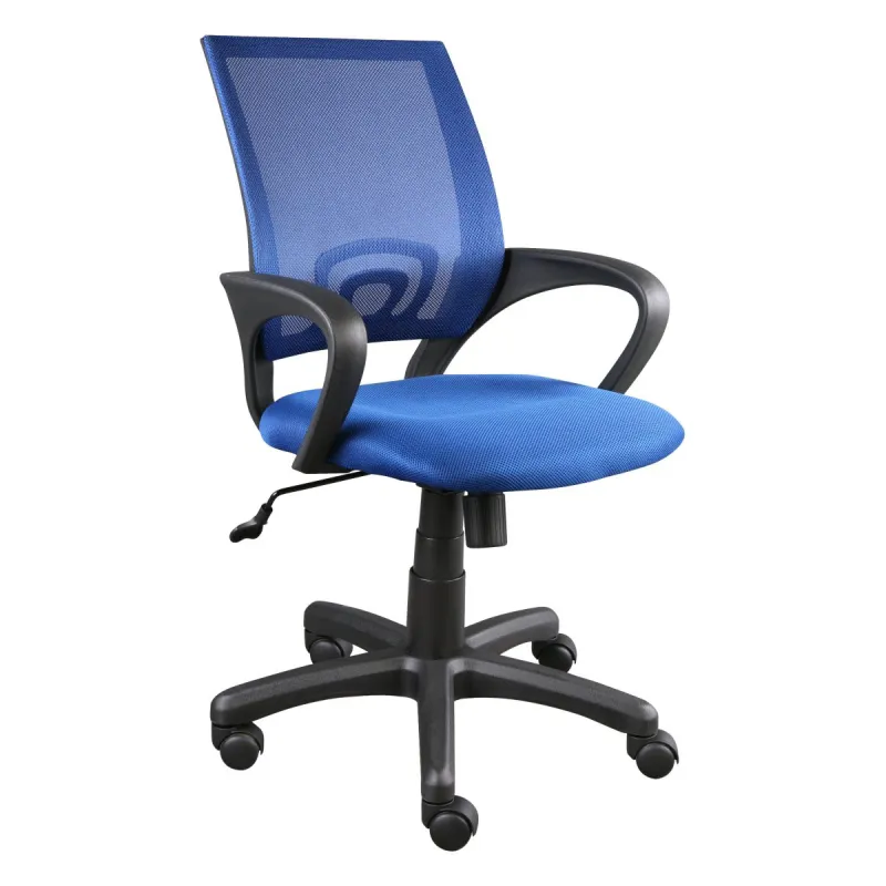 Poltrona ufficio Business blu 48x48x95 cm