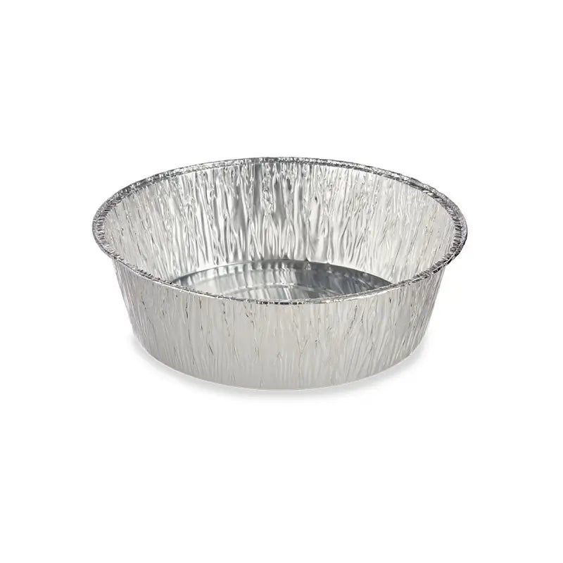 Juego de 2 bandejas redondas de aluminio Ø25x8h